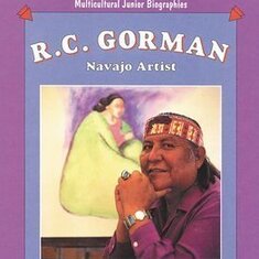 In the early 1970's Robby traveled out West and photographed R. C. Gorman, the famous Navajo Indian artist, among others.