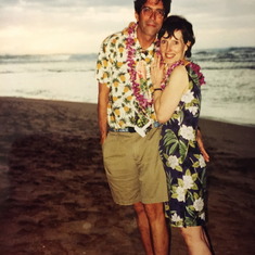 Just Married.  Kauai 2003
