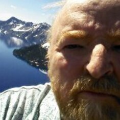 Robert #Selfie, at Crater lake