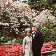 Susan and Bob in SF Japanese Tea Garden