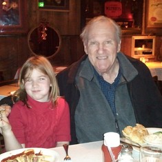 2/13 with Granddaughter Sophie