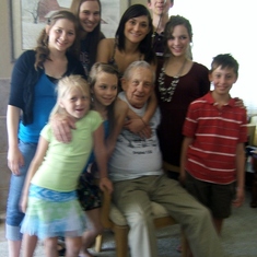 2004 Bob with Grandkids