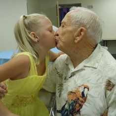 2011 Bob kissing Kayla