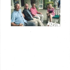 55 HS Reunion Gary Groth, Mike Tinney, Bob and Susan Bogan