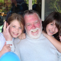 Dad with McKayla and Sarah