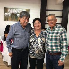 Con Patty y Héctor, 2019