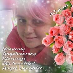 My beautiful  angle miss her so much 
