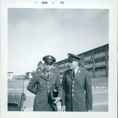 Rodger & Cookie at Ft. Ord in 1964