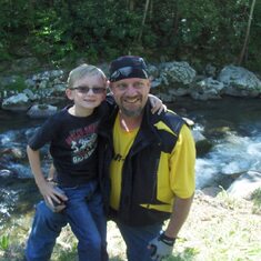 Rodney n his son Sam-Sam, as his dad call him. This was one of the last pictures taken of Rod n Sam.