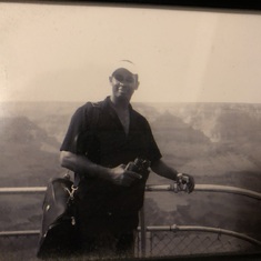 Dad at the Grand Canyon 2004