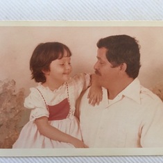 Father & Daughter, 1985