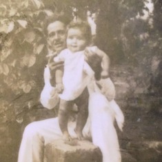 Dr. Ramon Mendez and his son Rodolfo, September 1939