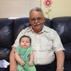 Proud Grandfather July 2012