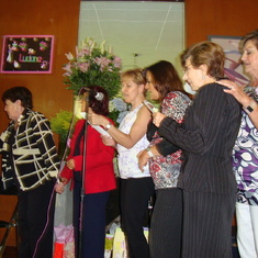 Tias Elbas, (Padilla y Huerta) Mary Rivero, Elba Rojas, Amina Hidalgo y Pelancha Flores