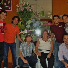 Calaco, Mini, Javier,Sofía Abuelo,Alan y David W
