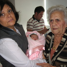Lilina (abuela matera), Luciana y Doña Chofa (bisabuela paterna)
