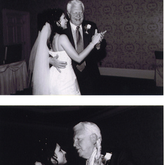 Roger dancing at our wedding in May 2004.
