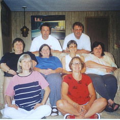 Roger, Mike, Bobbi, Becky, Sheila, Dona, Susan, Jerrie (Moody family)