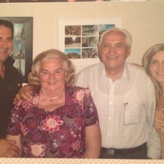 Roger & Debbie with his parents