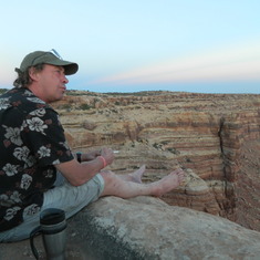 Our overlook at Muley Point - Sep 2012