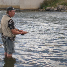 Fishing the Dream Stream - 11 Mile Res in Colorado