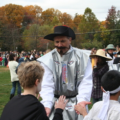 Mr V:  The #1 and Everyone's Favorite Musketeer (Halloween parade 2010)