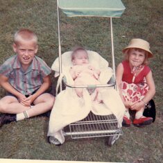 Rollie, Lori, Lisa, Tulsa OK, 1965