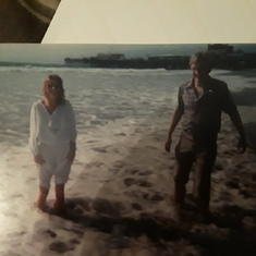 Lori and Rollie, Malibu Beach Ca