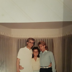Rollie, Lisa, Phil 1985