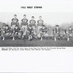 Ron on PALY First String 1953