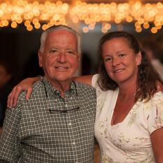 Ron with Emily at Steve and Elizabeth's Wedding 2012