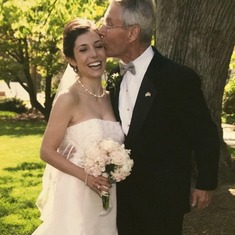Melissa's first kiss from her father-in-law