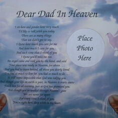 My prayer to my Dad