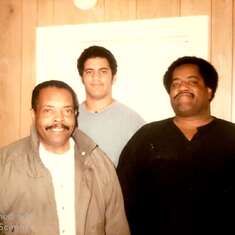 Ron with Luke Melton, Jr and Joseph Cheatham 12/1996