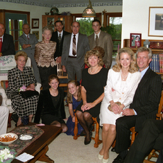 (3) Paul & Nicki's Wedding - Grandpa Bruce, Doris, Heather, Holly, Ted, Beth, Eric, Carol, Steve, & John-Daddy 1996