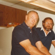 (406) Homestead (Glen Arbor) - Grandpa & Dad 1982