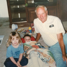 Grandpa, Shanna and Stephen.