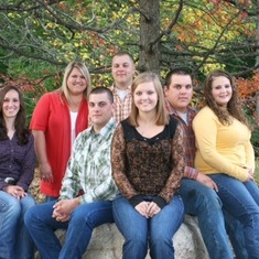 400 - Family (Tims - Back row Zacks wife Emily, Zachary, Front row Seths wife Mary, Seth, Emma, Jesse, Jesse's GF Hanna)