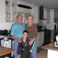 Joe and Grampa & Grama Donna