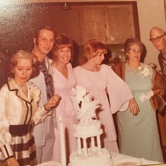 Vickie and Ron's wedding, February 19, 1977