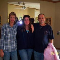 Me, mom, and dad. I love my parents so much.