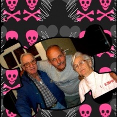 my dad and his parents. I miss you dad and papa. Nana, I love you!