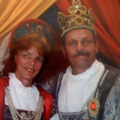 Mom and dad at the renaissance festival