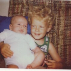 Baby Ronnie and Justin