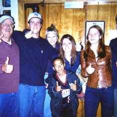 Pops, Justin, Sharon,Trayvon, Stacey & Seanna