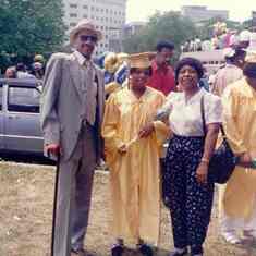 Tasha's Graduation Day from Beeber Middle School 1995