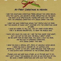 My First Christmas in Heaven