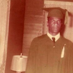 Graduation Day from Hutto High School in Bainbridge, GA 1954
