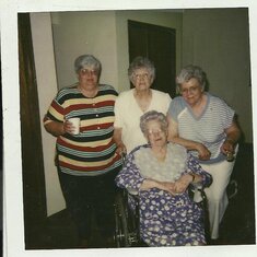 Granny Cox, Gwen, Rosie, Faye