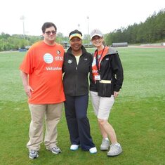 Roz Paul and I we was at the Alabama kidney walk I'm going to miss this sweet lady 